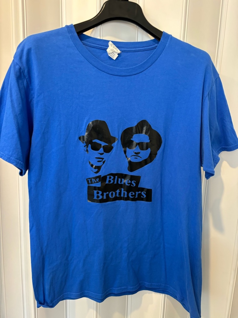 The Blues Brothers Blue Graphic Tee - Classic Band Shirt Size Large